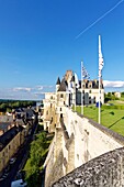 Frankreich, Indre et Loire, Loire-Tal, das von der UNESCO zum Weltkulturerbe erklärt wurde, das Schloss von Amboise