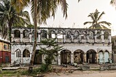 Ivory Coast, Grand Bassam, old colonial house