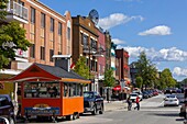 Canada, Province of Quebec, Mauricie Region, City of Shawinigan, 5th Street de la Pointe, Beauparlant Trailer Restaurant