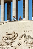 France, Paris, the Palais des Musees d'Art Moderne (The palace of the museums of modern arts named Palais de Tokyo (Tokyo palace) in Art Deco style