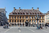 France, Nord, Lille, Place du Théatre, Old Stock Exchange of Lille