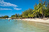 Mauritius, Bezirk Rivière du Rempart, Pereybere, der Strand