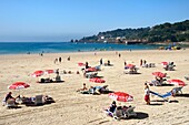 United Kingdom, Channel Islands, Jersey, Bouley Bay beach