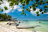 Mauritius, Bezirk Flacq, Strand Trou d'Eau Douce