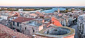 France, Bouches du Rhone, Arles, Cavalerie Lamartine district near Arenas