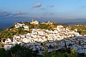 Spanien, Andalusien, Costa del Sol, Provinz Malaga, Casares, weißes Dorf im Hinterland (Pueblos blancos)