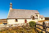 Frankreich, Finistère (29), Cornouaille, Cléden-Cap-Sizun, Pointe du Van, Diese felsige Landzunge westlich von Cap Sizun schließt den Norden der Baie des Trépassés ab, deren Süden durch die Pointe du Raz abgeschlossen wird