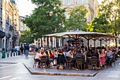 France, Gironde, Bordeaux, area listed as World Heritage by UNESCO, place du Palais