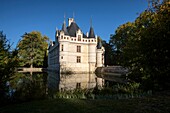 Frankreich, Indre et Loire, Loire-Tal, von der UNESCO zum Weltkulturerbe erklärt, Azay-le-Rideau, Schloss Azay-le-Rideau