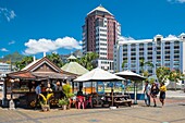 Mauritius, Port-Louis district, Port-Louis, Caudan Waterfront, one of the major tourist attractions in the city, houses many shops, restaurants, hotels and museum