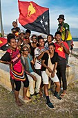 Papua-Neuguinea, Bezirk National Capitale, Port Moresby, Bezirk Ela Beach, Unabhängigkeitsfest, das jedes Jahr Mitte September stattfindet