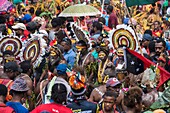 Papua New Guinea, National Capitale district, Port Moresby, Jack Pidik Park, Independence Festival held every year mid-September, dancers from Abelam tribe