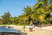 Mauritius, Bezirk Rivière du Rempart, Pereybere, der Strand