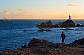 United Kingdom, Channel Islands, Jersey, La Corbière lighthouse