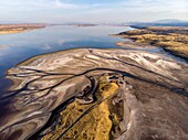 Kenia, Magadi-See, Rift Valley (Luftaufnahme)