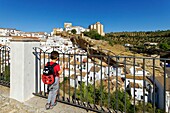 Spain, Andalusia, Cadiz Province, Setenil de las Bodegas, Ruta de los Pueblos Blancos (white villages road), the village