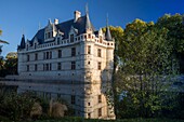 Frankreich, Indre et Loire, Loire-Tal als Weltkulturerbe der UNESCO, Azay-le-Rideau, Schloss Azay-le-Rideau