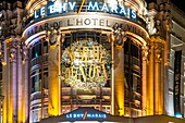 Frankreich, Paris, der Bazar de l'Hotel de Ville mit Weihnachtsdekoration