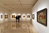 Spanien, Andalusien, Costa del Sol, Málaga, das Museum Carmen Thyssen Malaga, das teilweise in einem vollständig renovierten Renaissancepalast, dem Palacio de Villalon, untergebracht ist