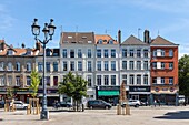 France, Nord, Lille, Rue Solférino, Place Sébastopol