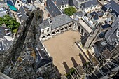 Frankreich, Indre et Loire, Loire-Tal, von der UNESCO zum Weltkulturerbe erklärt, Tours, Kloster von Psalette, Honoré de Balzac hat es in seinen Roman Le Curé de Tours eingebaut