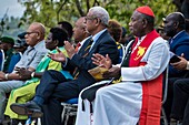 Papua New Guinea, National Capitale district, Port Moresby, Waigani District, Independence Hill, Independence Day celebration held each year on September 16, speech by Prime Minister James Marape