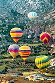 Turkey, Cappadocia, air balloons