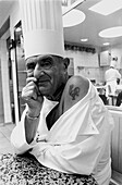 France, Rhone, Collonges au Mont d'Or, Paul Bocuse portrait