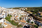 Spain, Andalusia, Cadiz Province, Setenil de las Bodegas, Ruta de los Pueblos Blancos (white villages road), the village