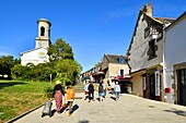 Frankreich,Finistere,Concarneau,ville close (ummauerte Stadt),Überreste der Kirche von Saint Guenole