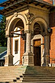 Romania, Prahova County, Sinaia, Sinaia Monastery founded in 1695 by Prince Mihail Cantacuzino