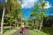 Mauritius, Pamplemousses district, Pamplemousses, Sir Seewoosagur Ramgoolam botanical garden