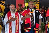 Papua New Guinea, National Capitale district, Port Moresby, Waigani District, Independence Hill, Independence Day celebration held each year on September 16, Prime Minister James Marape