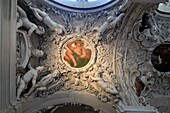 Italy, Veneto, Vicenza, Palazzo Leoni Montanari, Gallerie d'Italia, Staircase of the Seasons