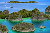 Indonesia, Papua, Raja Ampat, Pianemo archipelago