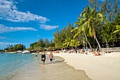 Mauritius,Bezirk Rivière du Rempart,Pereybere,der Strand