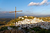 Spanien,Andalusien,Costa del Sol,Provinz Malaga,Casares,weißes Dorf im Hinterland (Pueblos blancos)