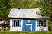 Canada, Quebec province, Saguenay region, wooden house