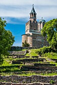 Bulgaria, Veliko Tarnovo, Church of the Royal City, symbol of the glory of the Second Bulgarian Empire and the independence lost during the Ottoman invasions in Europe. Impregnable fortress, Tsarevets fell from the hands of a traitor.