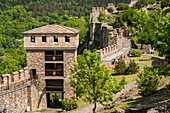 Bulgaria, Veliko Tarnovo, Ramparts of the Royal City, symbol of the glory of the Second Bulgarian Empire and the independence lost during the Ottoman invasions in Europe. Impregnable fortress, Tsarevets fell from the hands of a traitor.