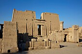 Ägypten,Oberägypten,Niltal,Efou,Horus-Tempel,das zweitgrößte Heiligtum Ägyptens