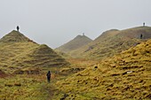 Vereinigtes Königreich,Schottland,Highlands,Hebriden,Isle of Skye,Uig,das Fairy Glen an der Westseite von Trotternish bei Balnacnoc