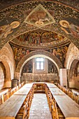 Romania, Wallachia, Horezu, the Horezu Monastery was listed as a UNESCO World Heritage Site in 1993 for the quality of conservation of these paintings of more than 300 years