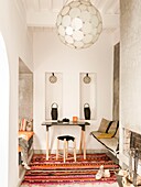 Morocco, Essaouira, Story :  Total renovation of a vintage spirit riad 