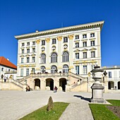 Deutschland,Bayern,München,Schloss Nymphenburg im Barockstil,die ehemalige Residenz der Kurfürsten und Könige von Bayern