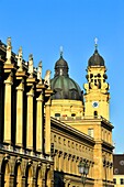 Deutschland,Bayern,München,Odeonsplatz,die Theatinerkirche (Theatinerkirche)