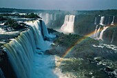 Argentinien,Provinz Misiones,Iguazu,die Iguazu-Wasserfälle gehören zum Weltkulturerbe der UNESCO