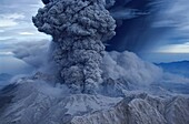 Philippines, Luzon, Pinatubo Volcano, Eruption of Pinatubo Volcano