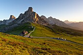 Italien,Venetien,Provinz Belluno,Dolomiten,UNESCO-Welterbe,Passo Giau oder Santa Lucia Pass (2462 m)