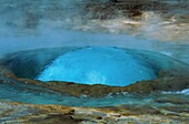 Iceland, Suburland, Geyser on the Geysir site